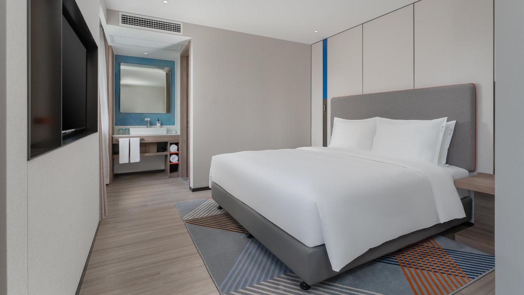 Holiday Inn Express Qingdao Shibei By Ihg Exteriér fotografie