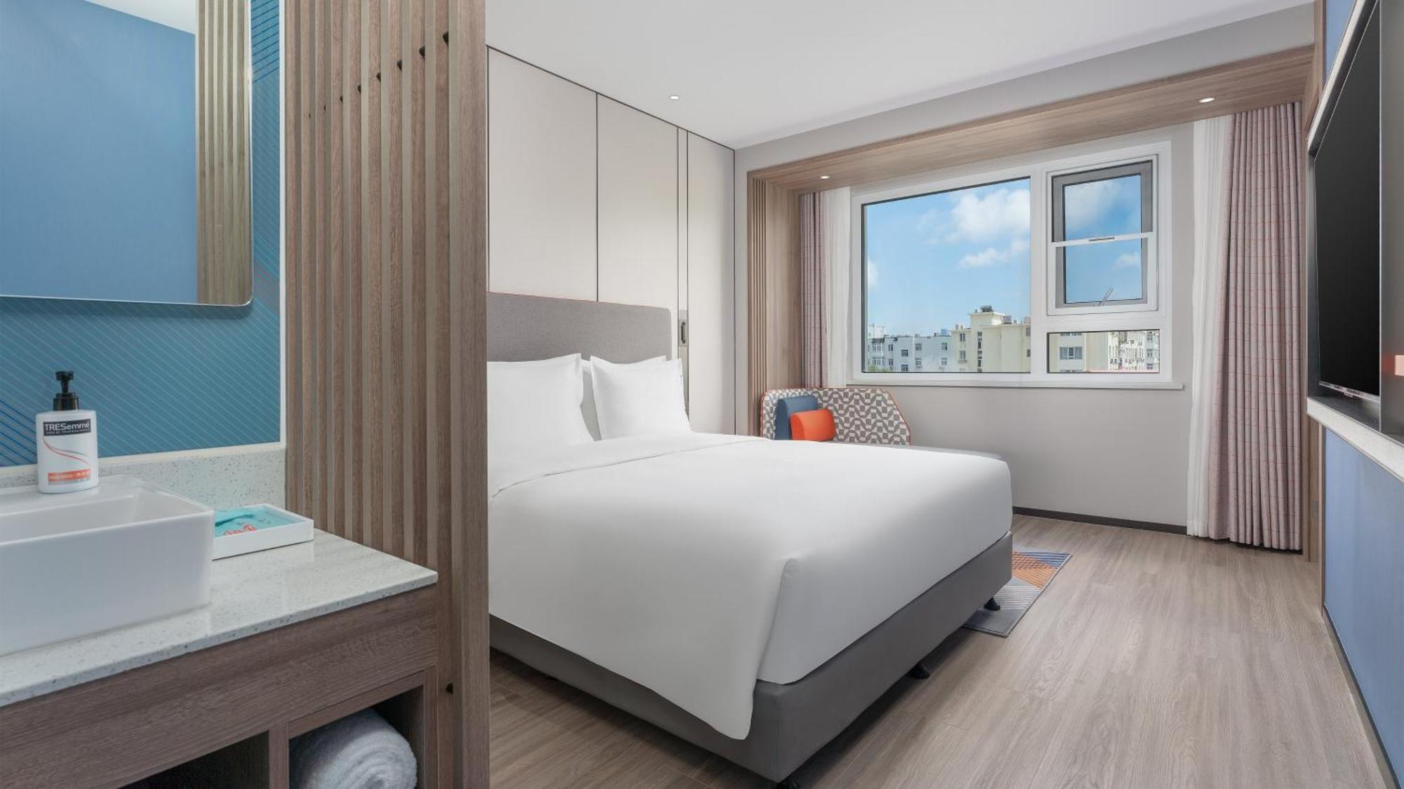 Holiday Inn Express Qingdao Shibei By Ihg Exteriér fotografie