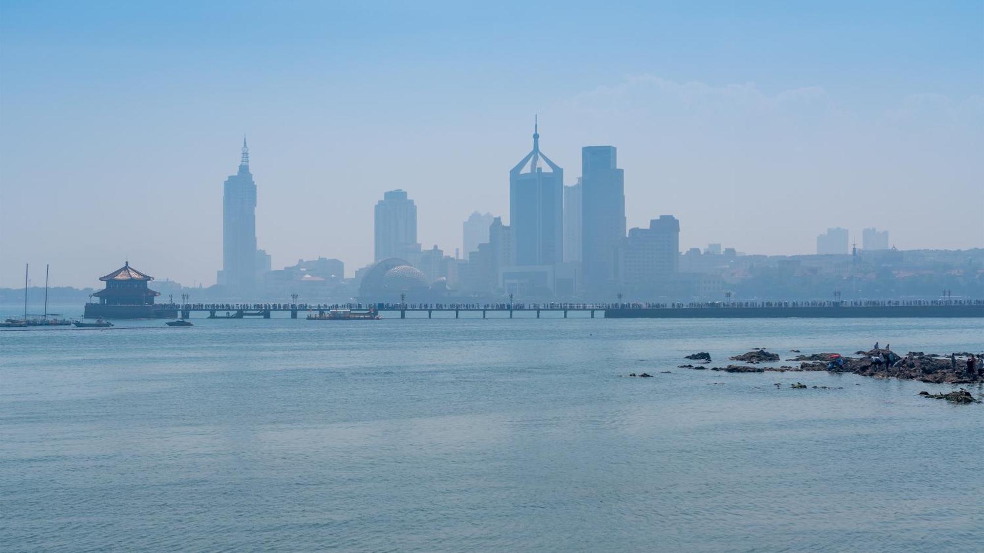 Holiday Inn Express Qingdao Shibei By Ihg Exteriér fotografie