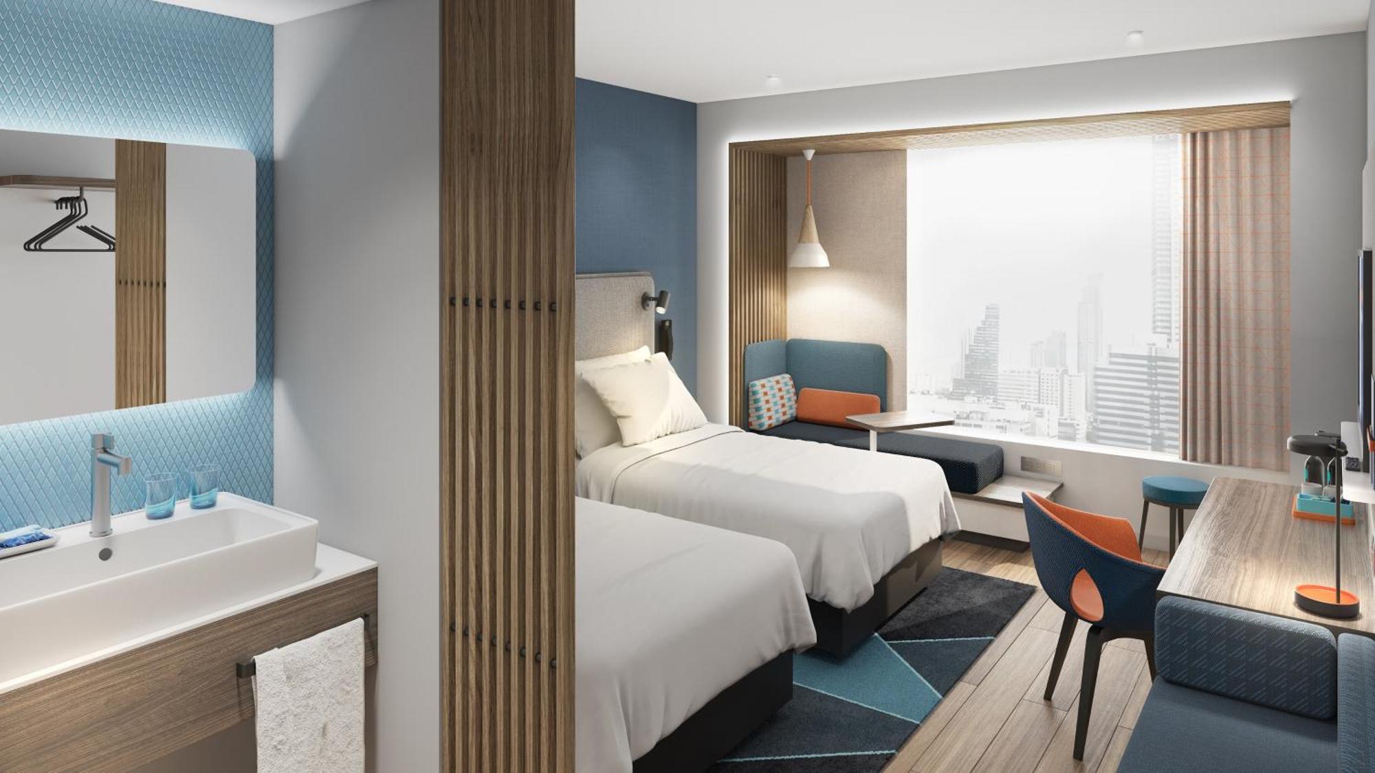 Holiday Inn Express Qingdao Shibei By Ihg Exteriér fotografie